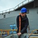 USS Blue Ridge sailors conduct maintenance
