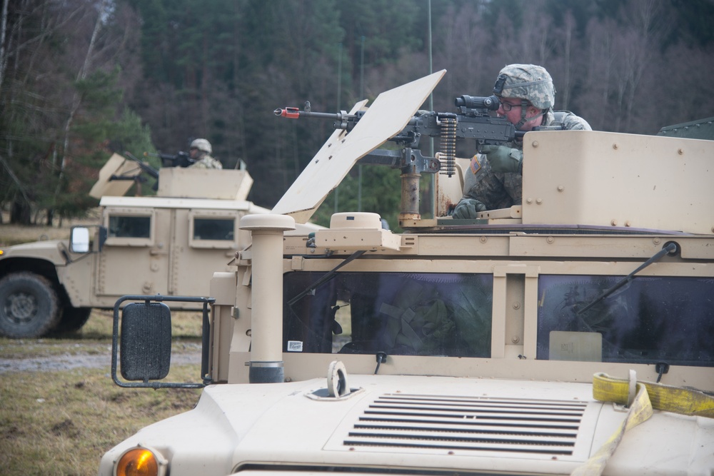 554th Military Police Company field training exercise