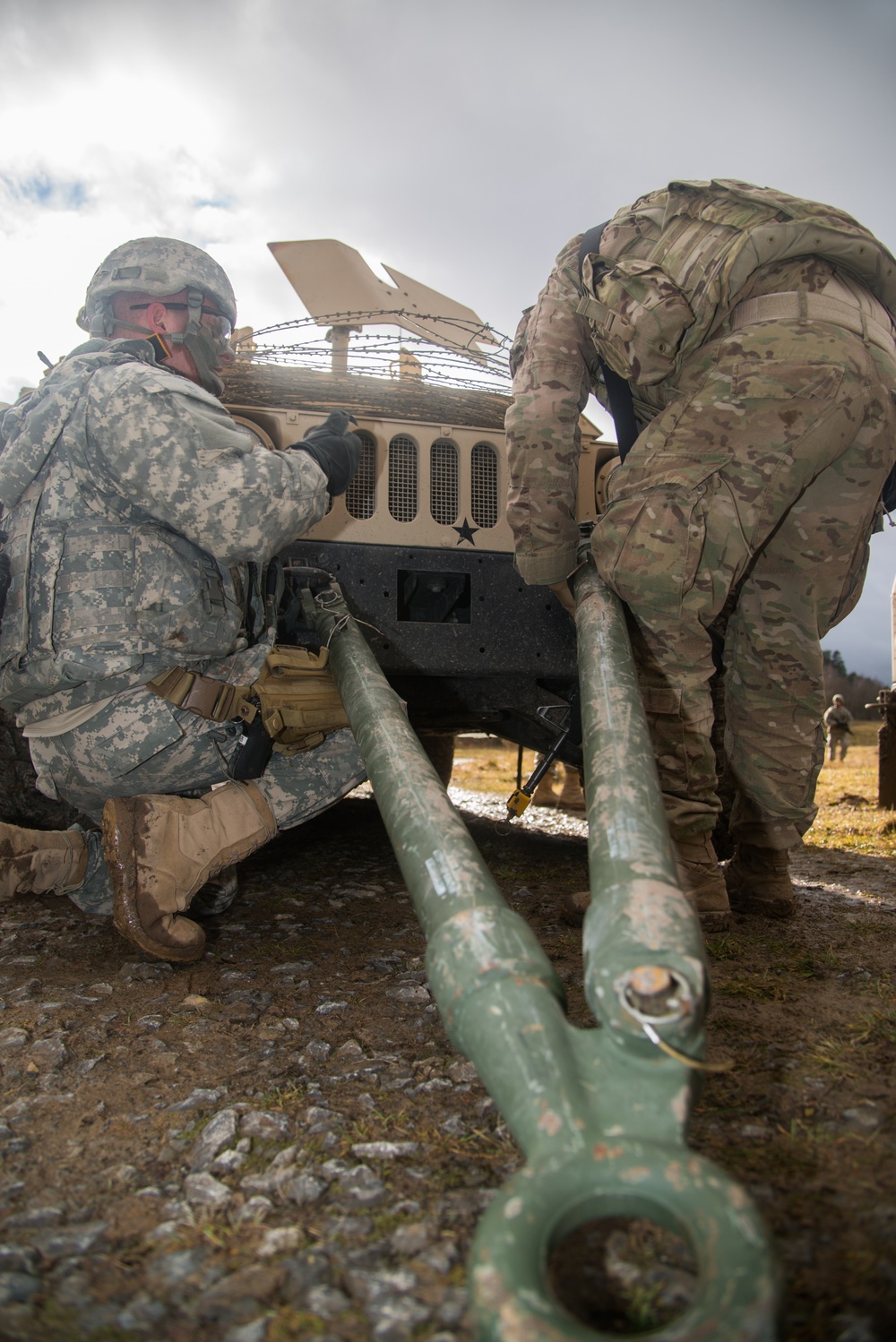 554th Military Police Company field training exercise