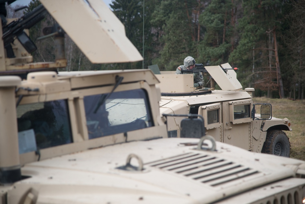 554th Military Police Company field training exercise