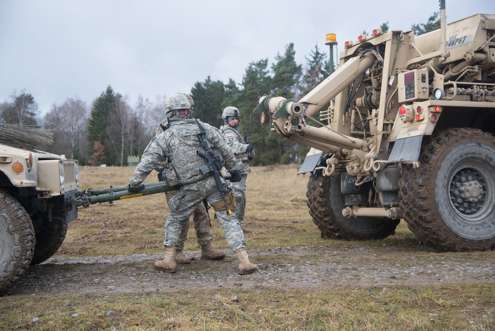 554th Military Police Company field training exercise