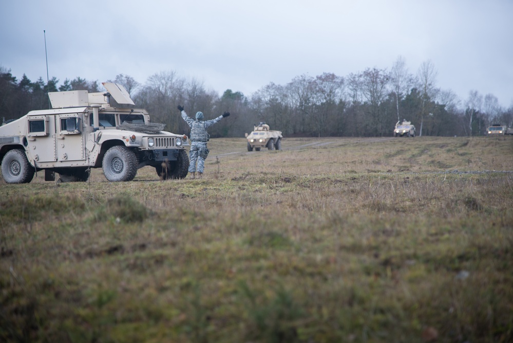 554th Military Police Company field training exercise