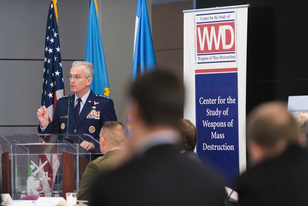 VCJCS speaks at NDU WMD conference