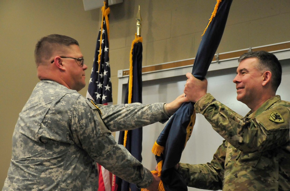 Fort Custer change of command