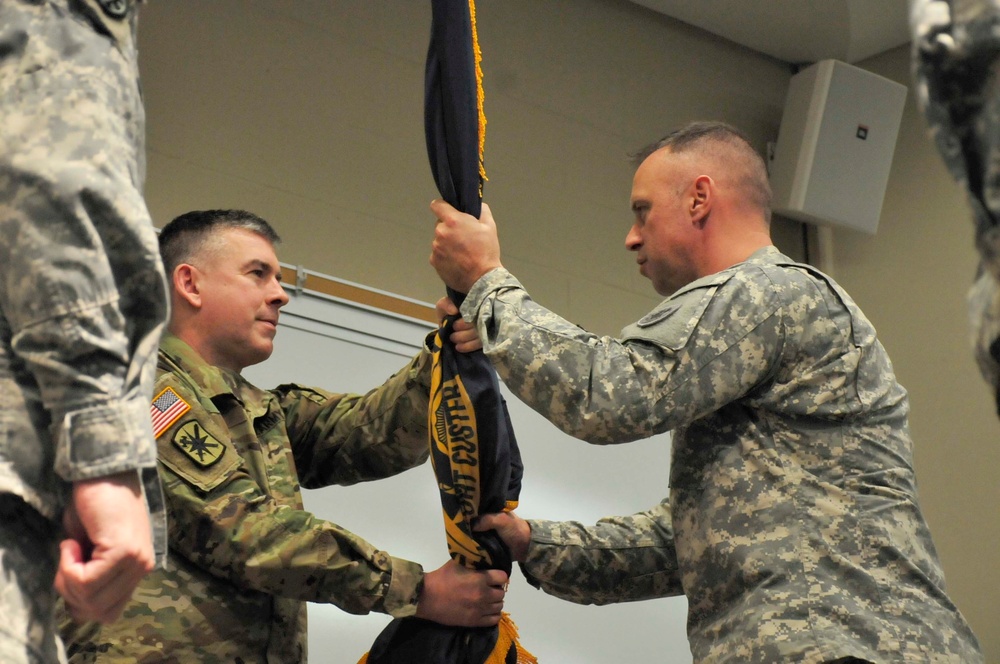 Fort Custer change of command