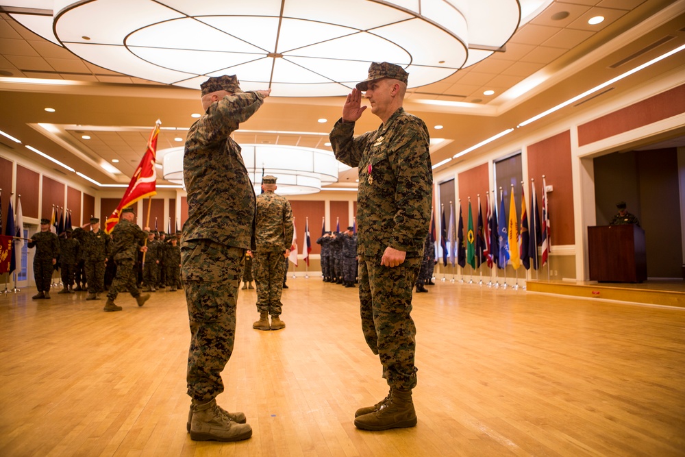 2D Dental Battalion Change of Command