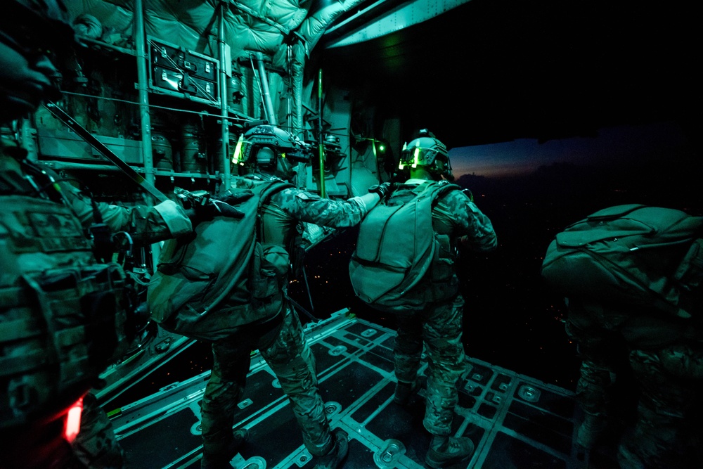 Special Forces conduct Night Operations