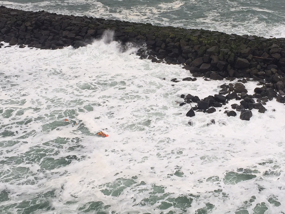 Coast Guard crews search for missing fishermen near Coos Bay, Ore.