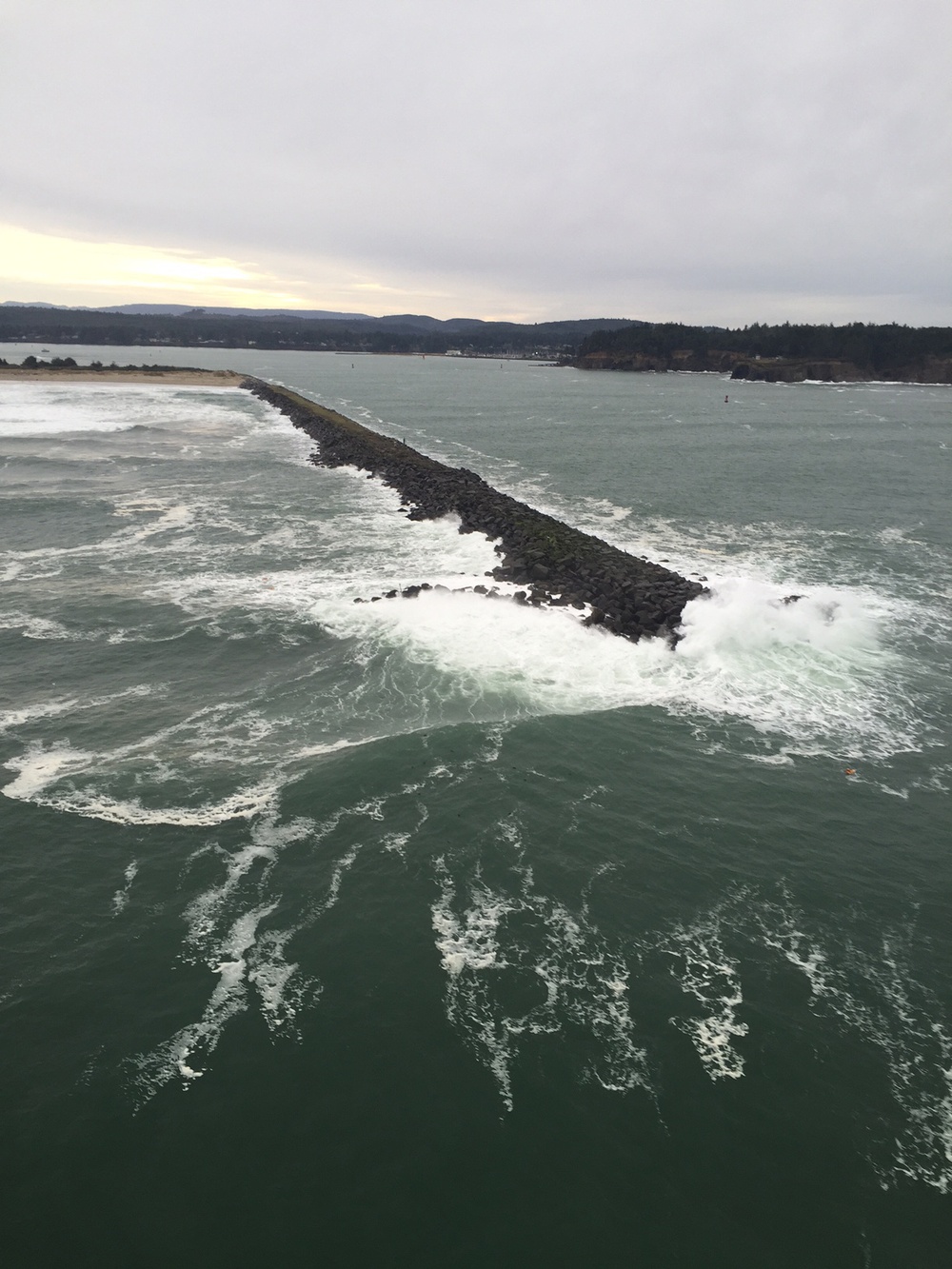 Coast Guard crews search for missing fishermen near Coos Bay, Ore.