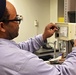 Electric conductivity test of water samples at Washington Aqueduct