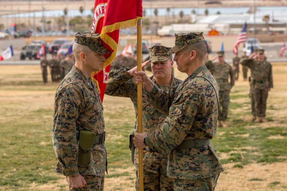 'The Cutting Edge' holds change of command