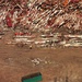 Aerial views of Ground Zero and Fresh Kills Landfill