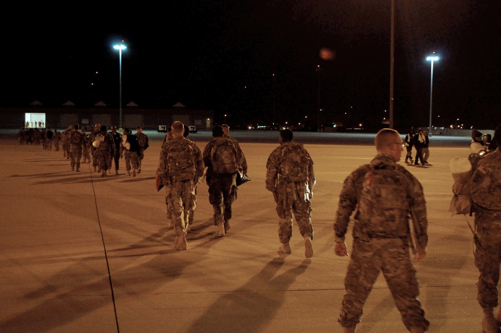 1023rd Engineer Company returns from Middle East