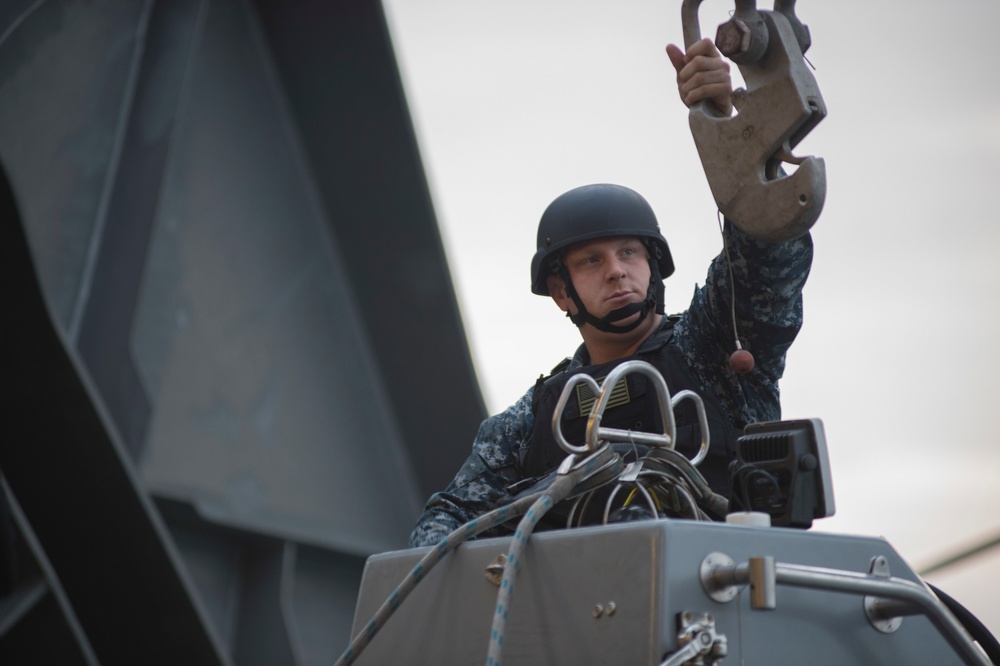 USNS Spearhead in Rota