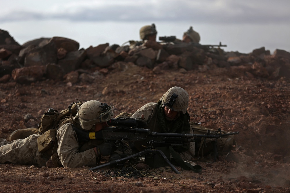 Marines of 1/1 blast through predeployment training