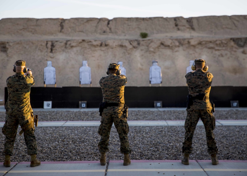 Home On the Range – MCAS Yuma Marines Pistol Qual