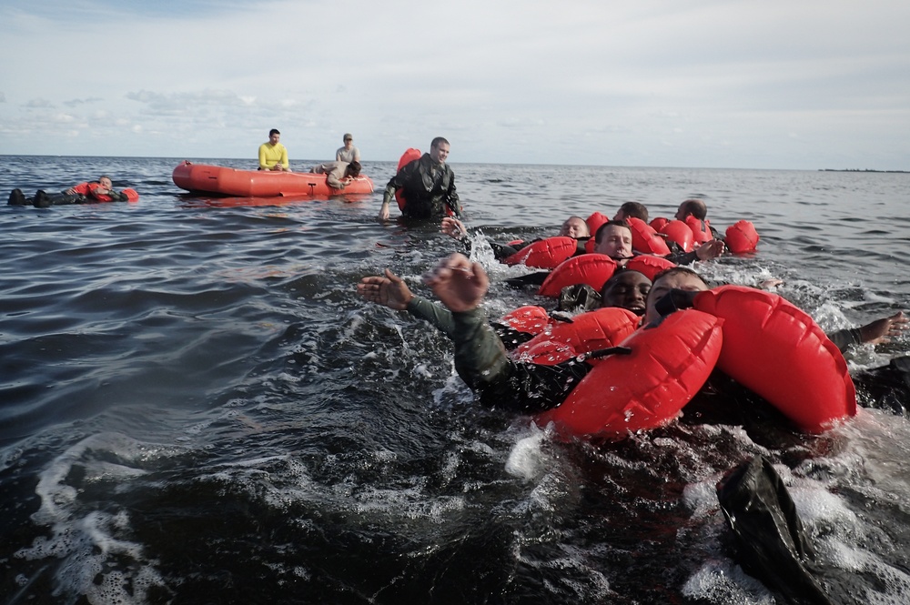 106th Rescue Wing conducts Water Survival Training