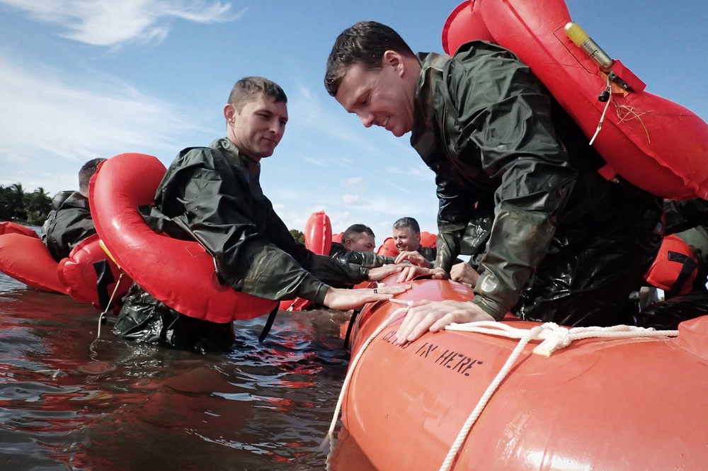 106th Rescue Wing conducts Water Survival Training