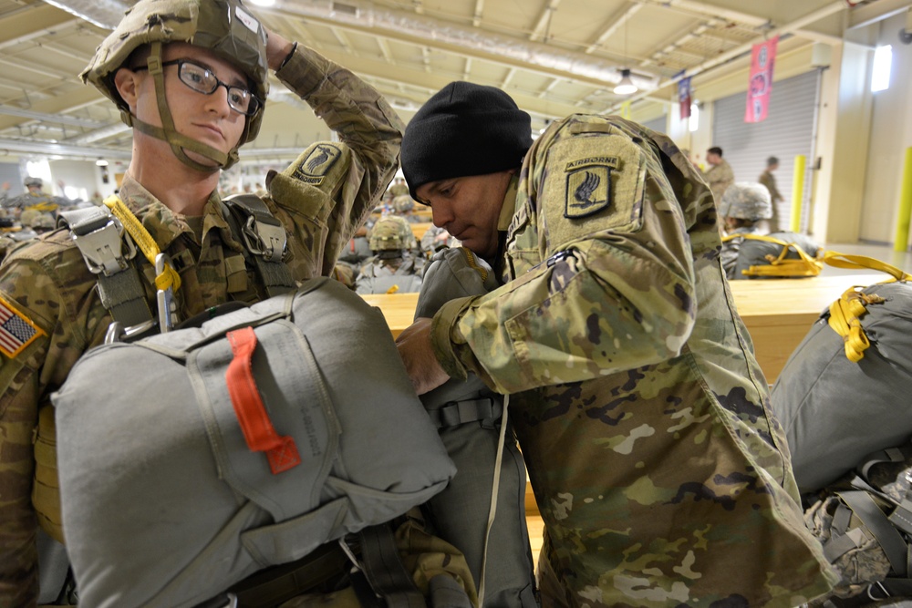 Airborne operation Jan. 20, 2016