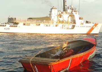 Coast Guard Cutter Resolute returns home after a multi-mission new year patrol