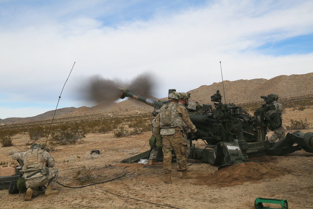 2nd Stryker Brigade Combat Team, 2nd Infantry Division Artillery takes part in DAR 16-03