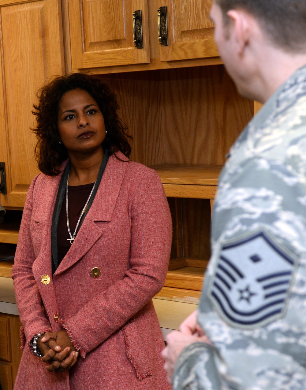 8th AF commander visits with bomber Airmen at Ellsworth