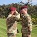 112th Signal Detachment Change of Responsibility ceremony