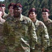 112th Signal Detachment Change of Responsibility ceremony