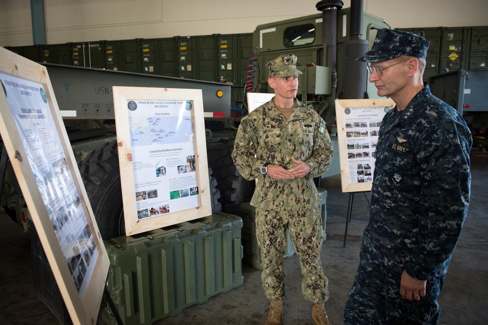 Commander, US Seventh Fleet visits Commander, Task Force 75 assets in Guam