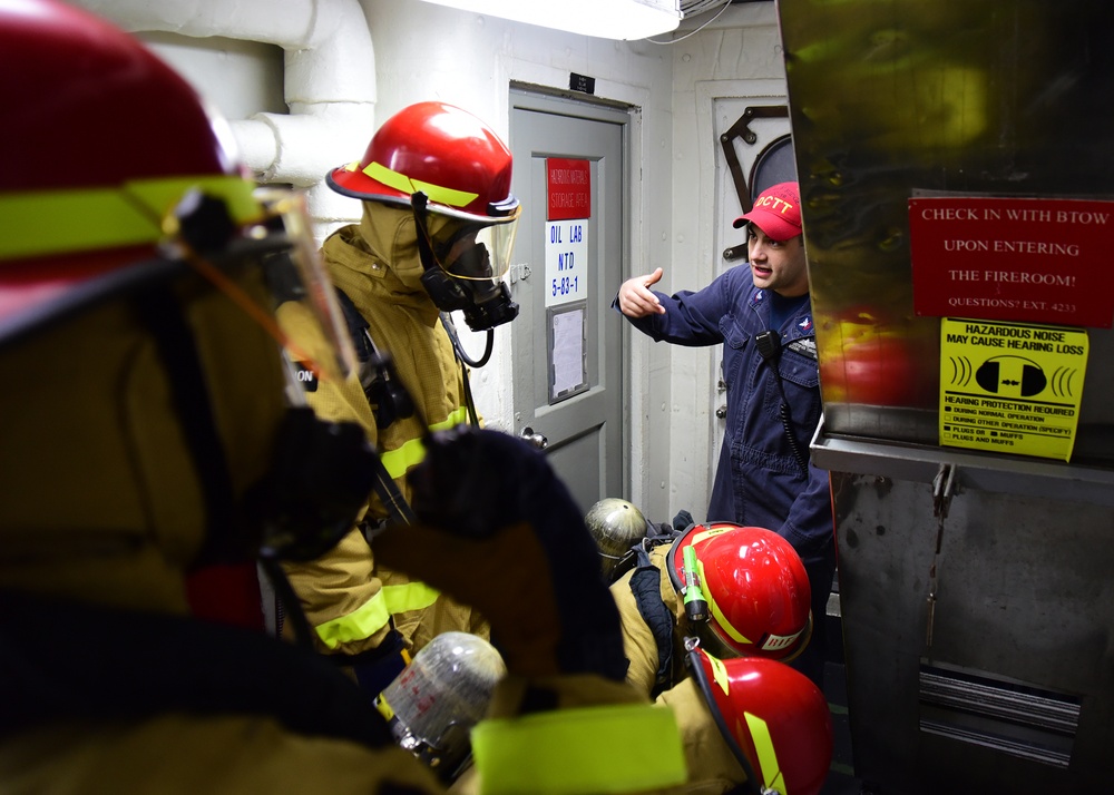 USS Blue Ridge operations