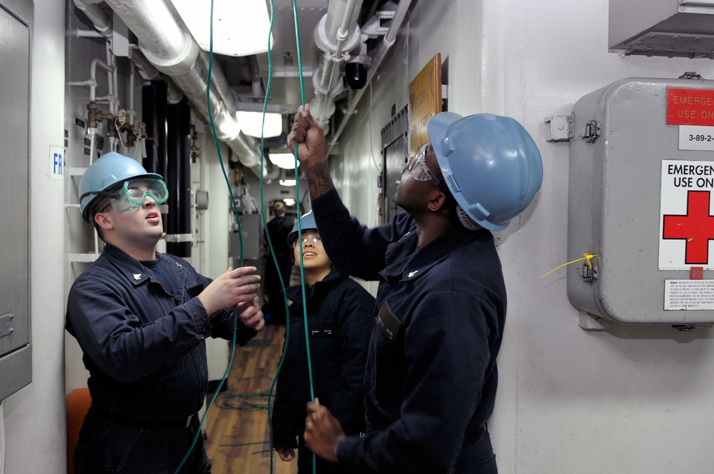 USS Blue Ridge operations