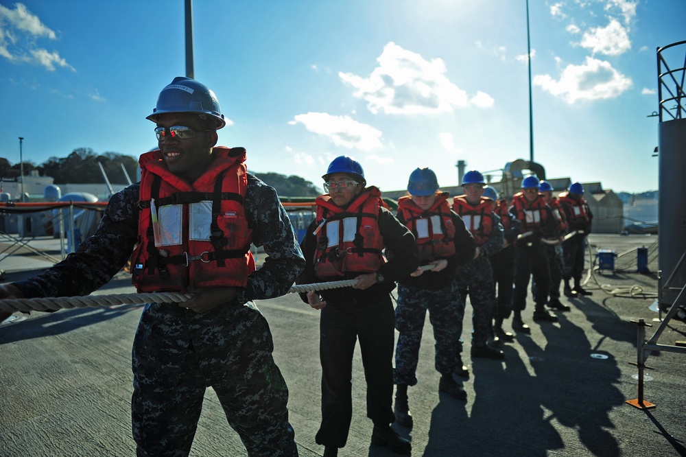 USS Blue Ridge operations