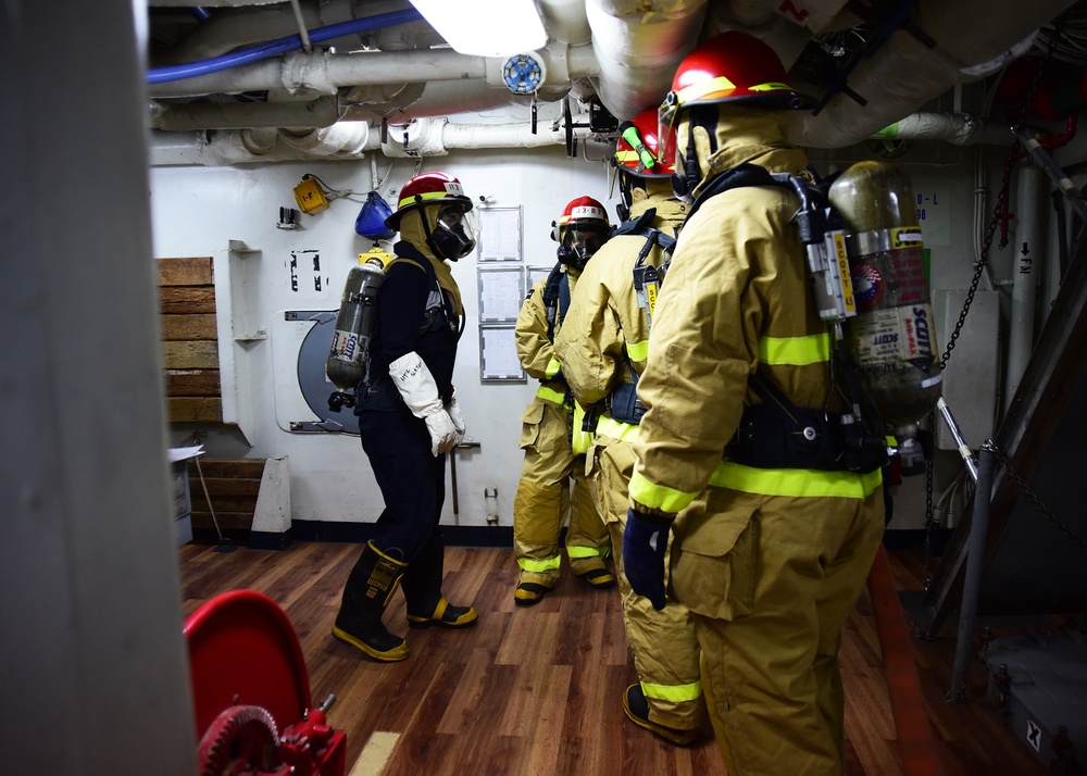 USS Blue Ridge operations