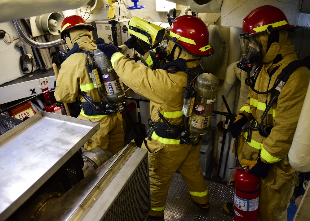 USS Blue Ridge operations