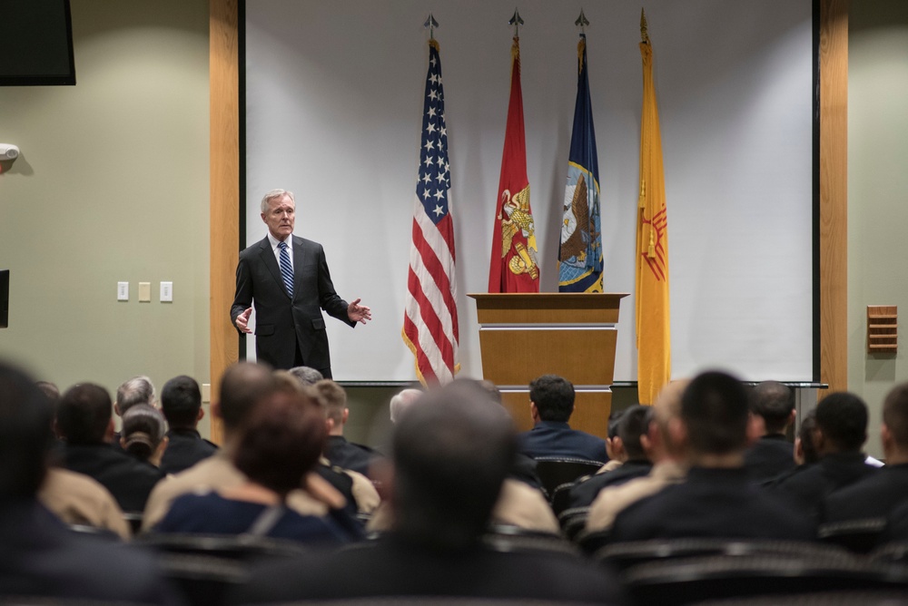 Secretary of the Navy tour