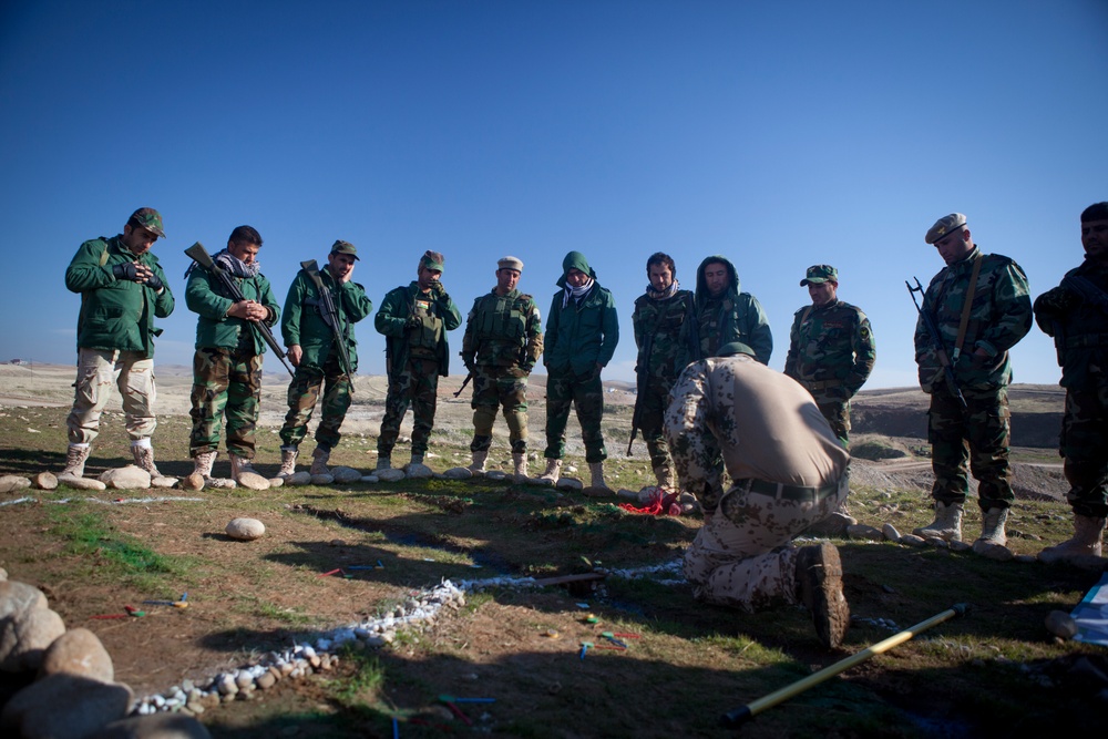 Counter improvised explosive device training