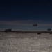 Spartan paratroopers conduct night jump operations