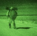 Spartan paratroopers conduct night jump operations