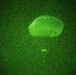 Spartan paratroopers conduct night jump operations