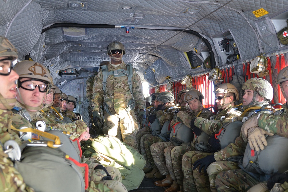 1st Battalion, 10th Special Forces Group Airborne jump