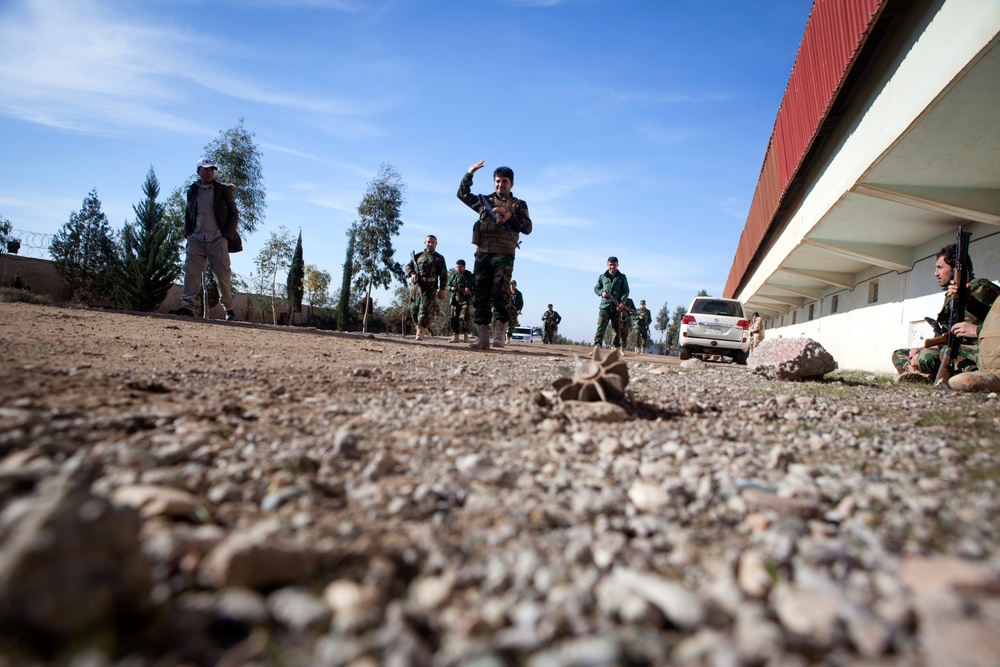 Counter improvised explosive device training