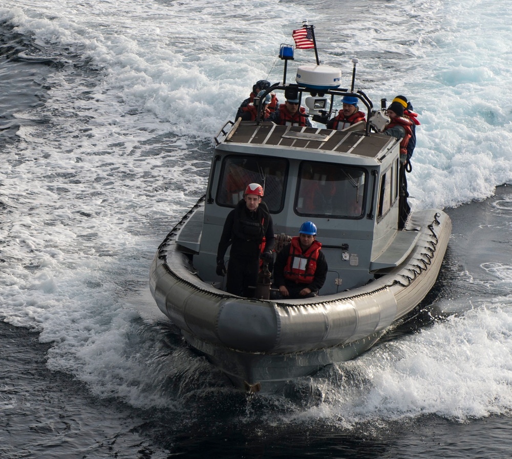 USS Harpers Ferry (LSD 49) operations