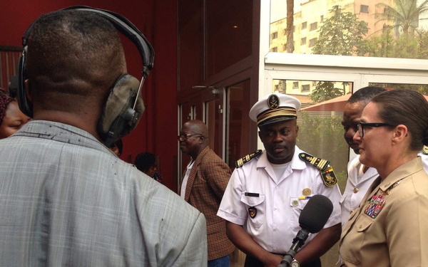 Obangame Express 2016 press conference