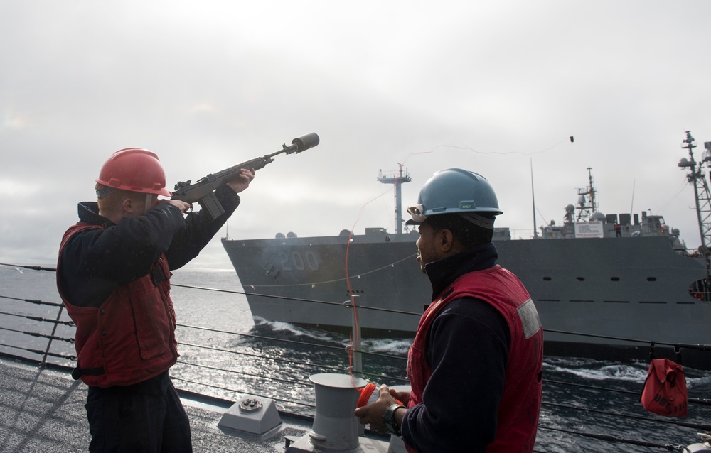 USS WIlliam P. Lawrence operations