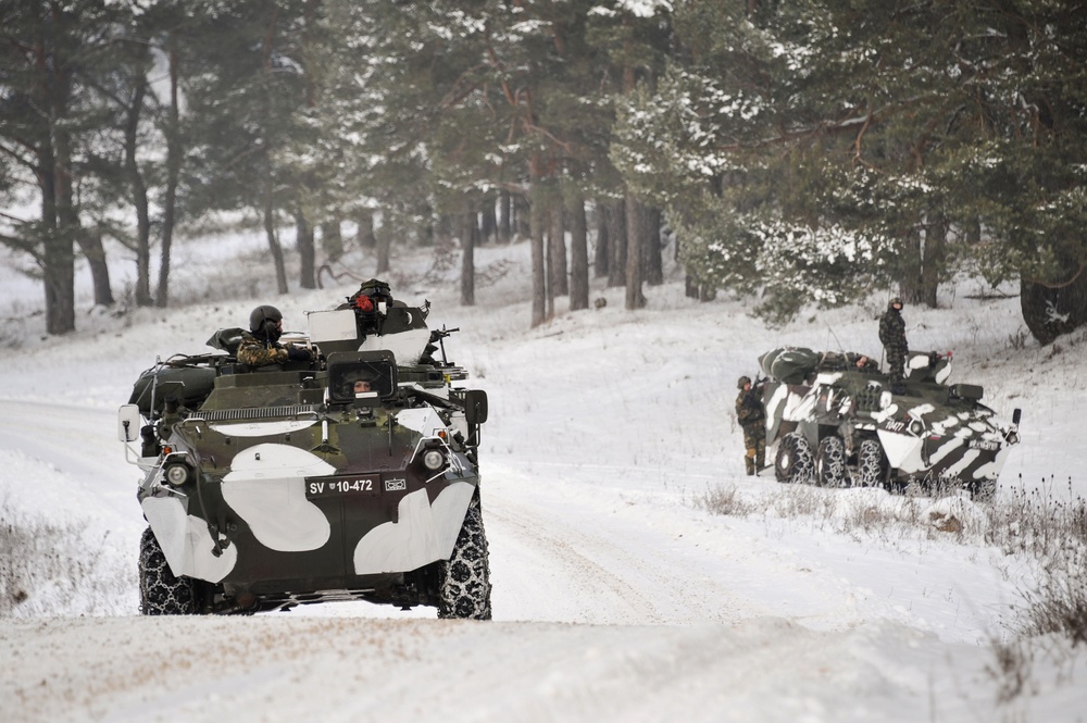 Allied Spirit IV at Hohenfels, Germany