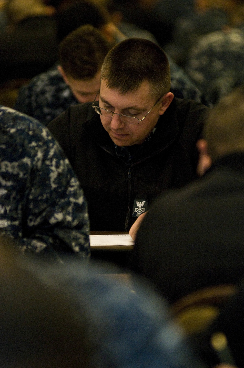 Navy-wide E-7 advancement exam