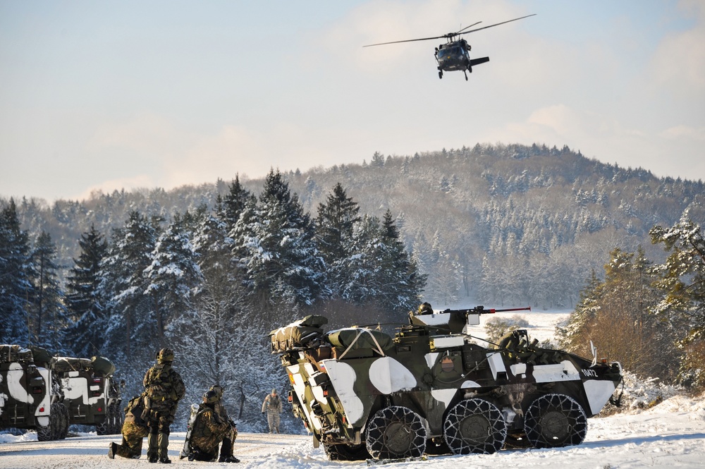 Allied Spirit IV at Hohenfels, Germany