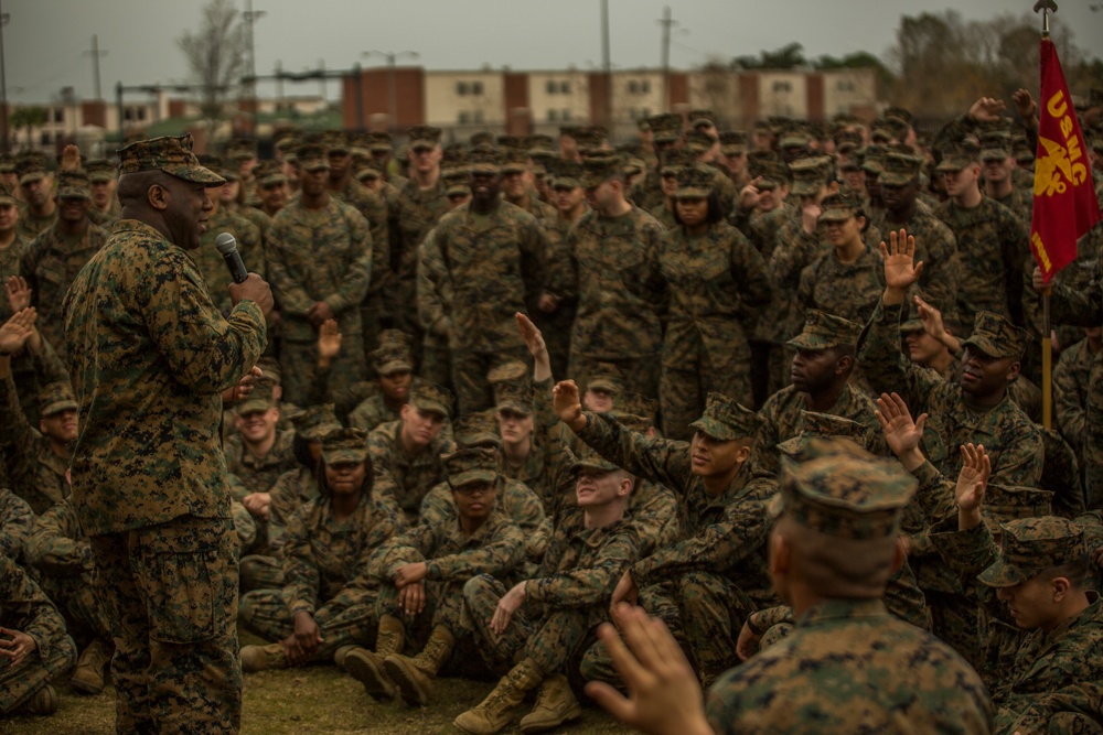 DVIDS - Images - Marine Corps' Top Enlisted Leader Discusses 'Protect ...