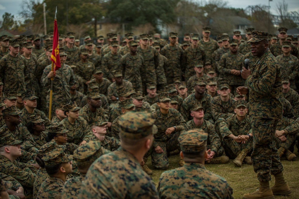 Marine Corps' top enlisted leader discusses 'Protect What You've Earned' campaign