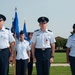 HQ AFROTC change of command ceremony